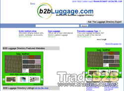 B2bluggage.com - Luggage Companies and Resources