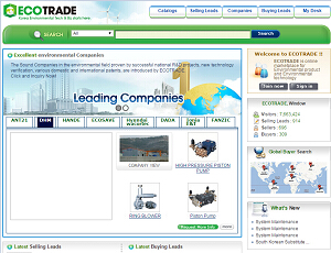 Ecotrade.org - Environmental marketplace for Korea Products