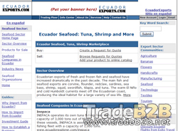 Ecuadorexports.com - Ecuador B2B Seafood Marketplace Fish Ecuador Tuna Shrimp