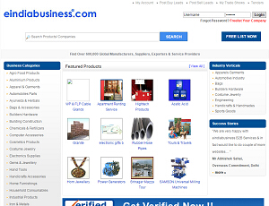 Eindiabusiness.com - India B2B Trade Directory