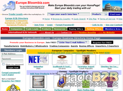 Europe.bloombiz.com - European Business to Business(b2b) marketplace