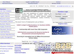 Indiamarkets.com - Indian B2B marketplace & online Portal