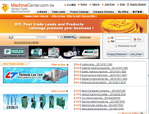 Machinecenter.com.tw - Global Machine Products and manufacturers B2B directory