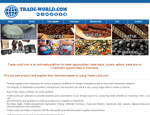 Trade-world.com - Interntional B2B Trade Leads