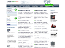 Trademetro.net - Trade Leads for Manufacturers and Suppliers