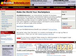 Worldbidindonesia.com - Indonesia International Trade b2b Marketplace