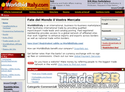 Worldbiditaly.com - Italy International Trade b2b Marketplace