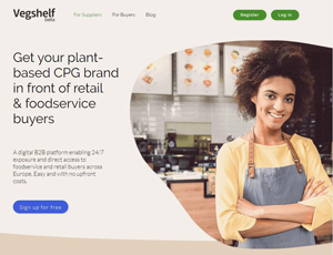 Vegshelf.com - B2B Platform for Vegan CPG Brands