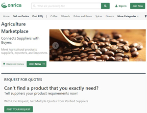 Onrica.com - Online B2B Agricultural Products Marketplace