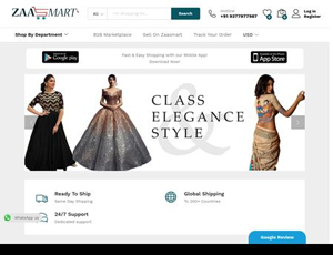 Zaasmart.com - India b2b clothing and  jewelry marketplace