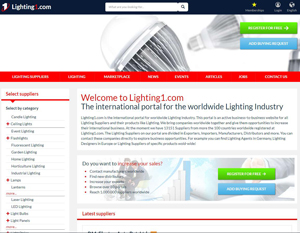 Lighting1.com - The international portal for the worldwide Lighting Industry