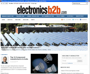 Electronicsb2b.com - India B2B electronics industry