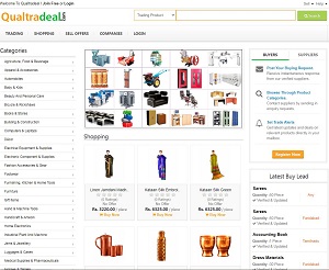 Qualtradeal.com - B2B Indian Manufacturers,Exporters and Suppliers