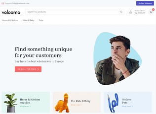 Voloomo.com - Wholesale European Marketplace for B2B Selling