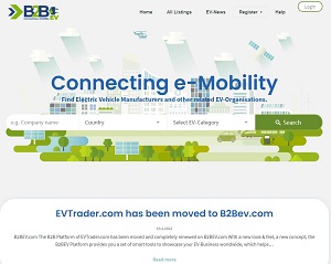 B2bev.com - Electric Vehicle B2B Platform