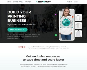 Techtoprint.com - Print On Demand Dropshipping Platform