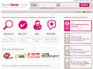 TouchLocal.com - UK leading online business directory