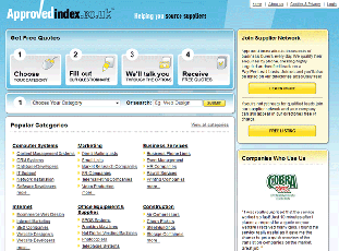 ApprovedIndex.co.uk - UK based business to business marketplace