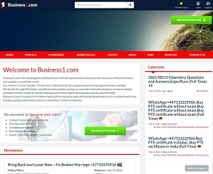 Business1.com - Leading global B2B platform