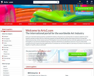 Arts1.com - B2B Portal for Art Industry.
