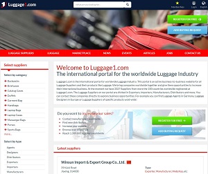 Luggage1.com - B2B Portal for Luggage Industry