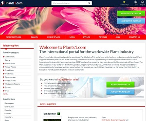 Plants1.com - B2B Portal for Plant Industry