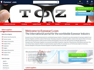 Eyewear1.com - B2B Portal for Eyewear Industry