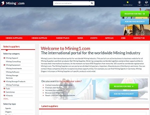 Mining1.com - B2B Portal for Mining Industry