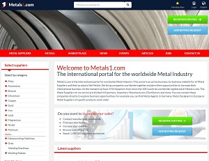 Metals1.com - B2B Portal for Metal Industry
