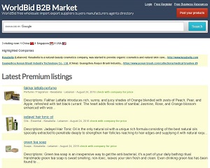 Worldbid.com - Worldbid Import Export b2b Marketplace