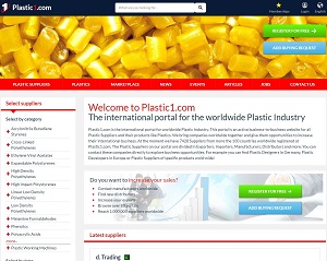 Plastic1.com - B2B Portal for Plastic Industry