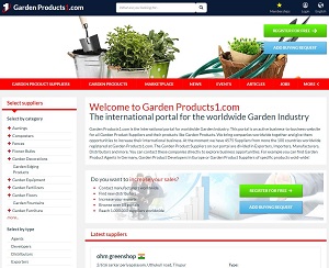 GardenProducts1.com - B2B Portal for Garden Industry