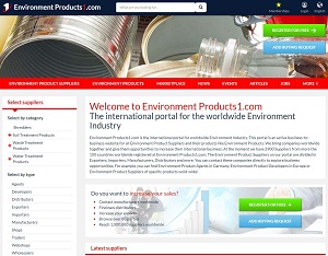 EnvironmentProducts1.com - International b2b portal for Environment Industry