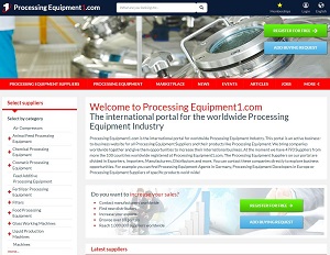 ProcessingEquipment1.com - ProcessingEquipment B2B Portal