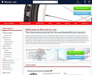 Bicycles1.com - Bicycle B2B Trade Portal