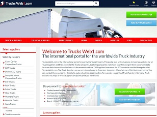 TrucksWeb1.com - Truck B2B Trade Portal