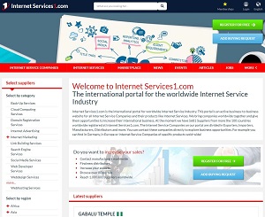 InternetServices1.com - International portal for Internet Service Industry