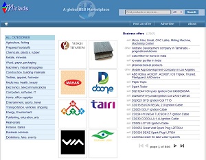 Miriads.com - Business-to-Business (B2B) marketplace