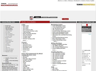 Machinetools.net.tw - Taiwan Machine tool Sources Directory