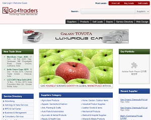 Go4traders.com - Indian B2B Directory For Exporters and Suppliers