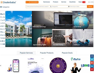 Dealerbaba.com - Indian Manufacturers & Suppliers B2B Business Directory