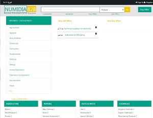 Numidiab2b.com - Algerian B2B Marketplace