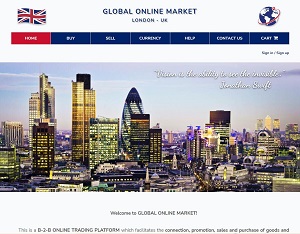 Globalonlinemarket.co.uk - B2B Online Trading Platform