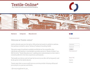 Textile-online.de - B2B Portal for Textile Manufacturers