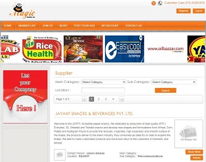 Magicbaba.in - India online edible B2B marketplace