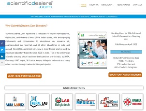 Scientificdealers.com - Online business directory of Scientific Instruments companies