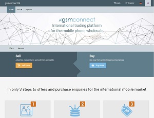 Gsmconnect24.com - International trading platform for the mobile phone wholesale