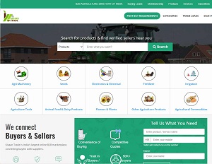 Trade.kisaanhelpline.com - India Agriculture B2B Trade Portal