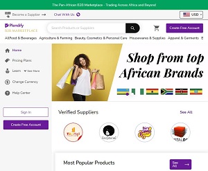 Plendify.com - Pan-African B2B Marketplace