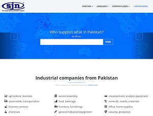 Sjn.com.pk - Pakistan B2B Marketplace